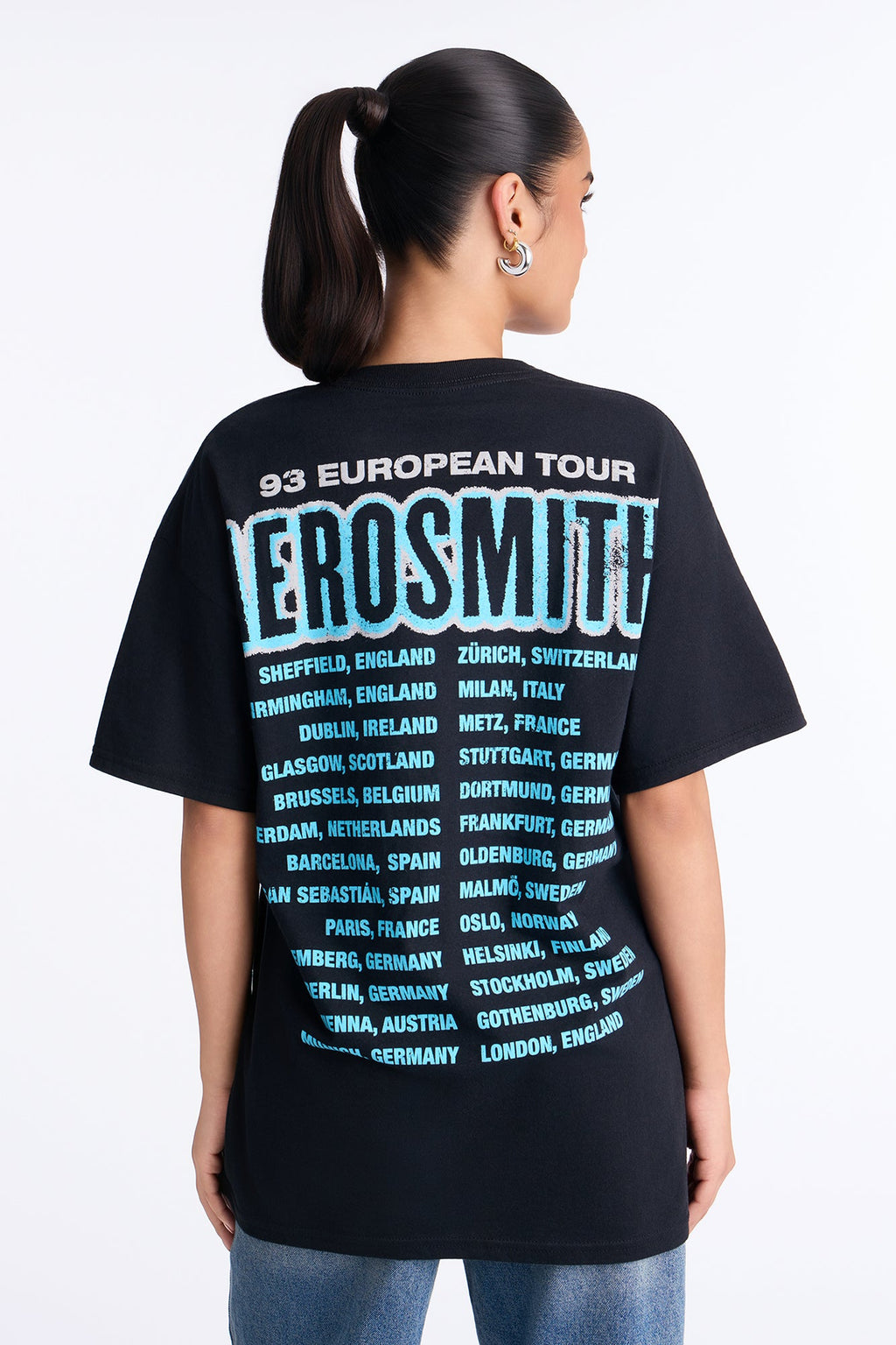 Aerosmith On Tour Band Tee - Black
