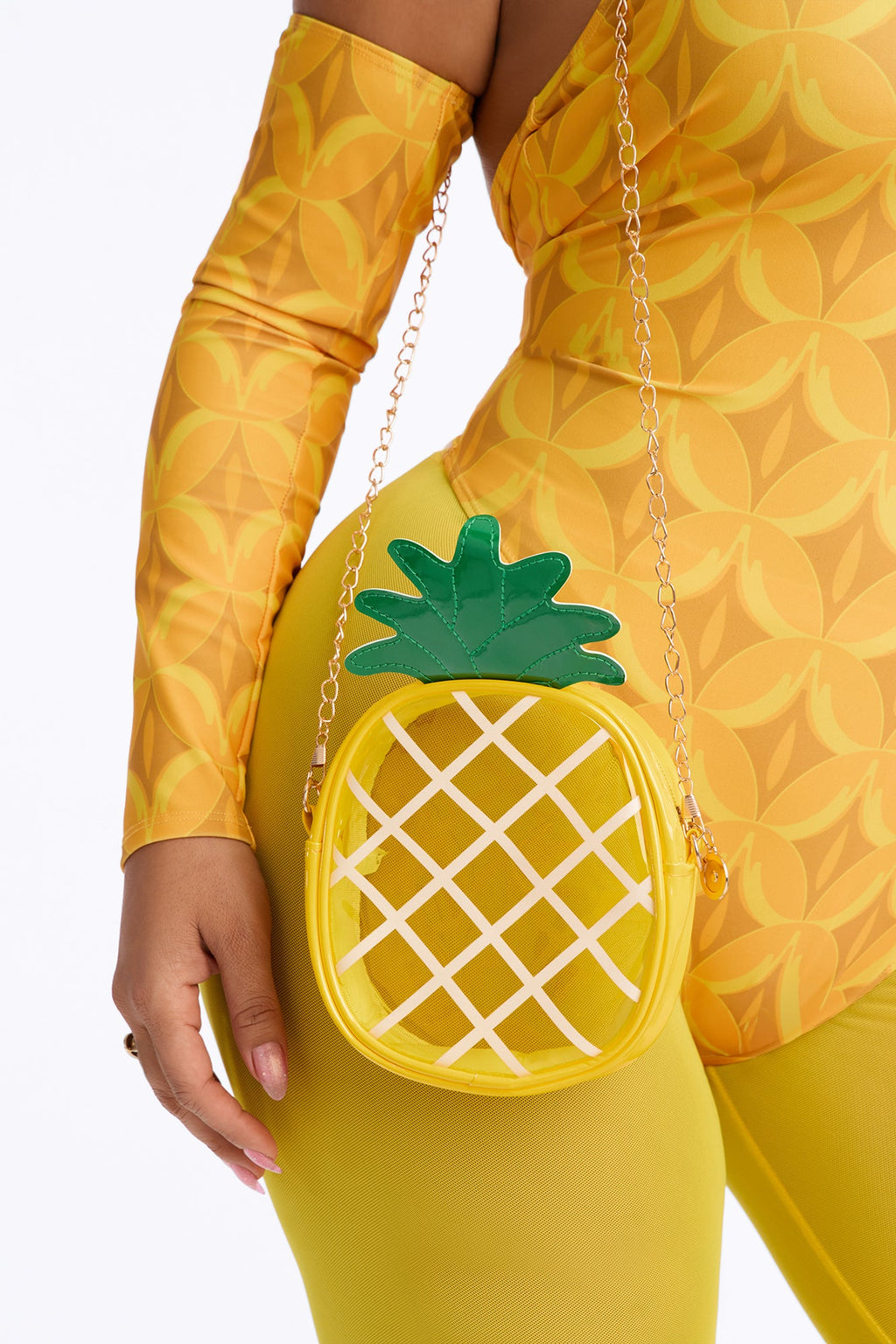 Fruit Of Temptation 5 Piece Costume Set - Yellow