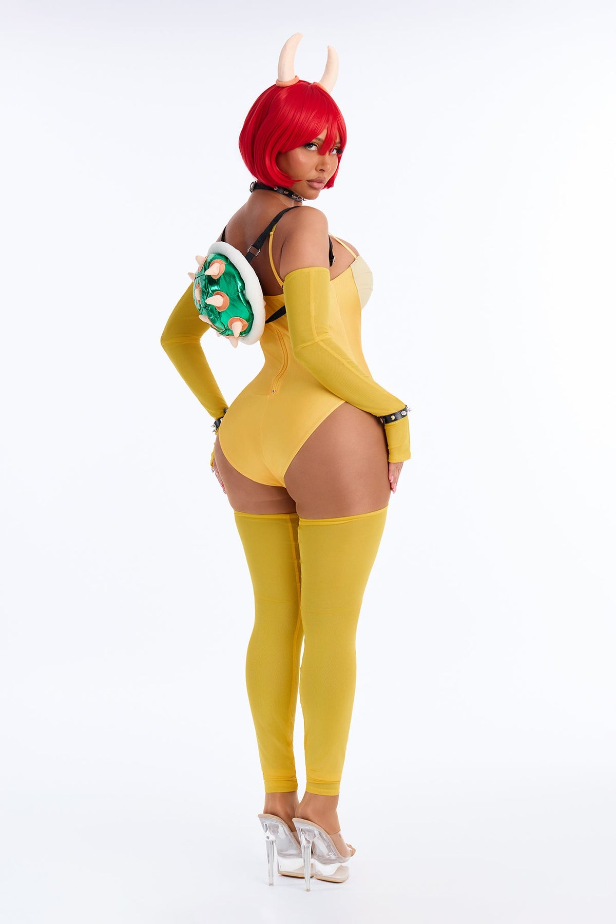 Breathing Fire 8 Piece Costume Set - Yellow/combo