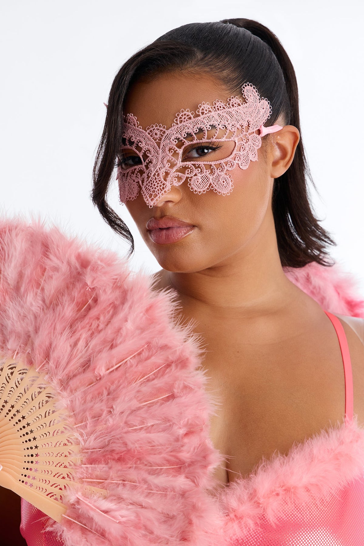 Flirty Flamingo 5 Piece Costume Set - Pink