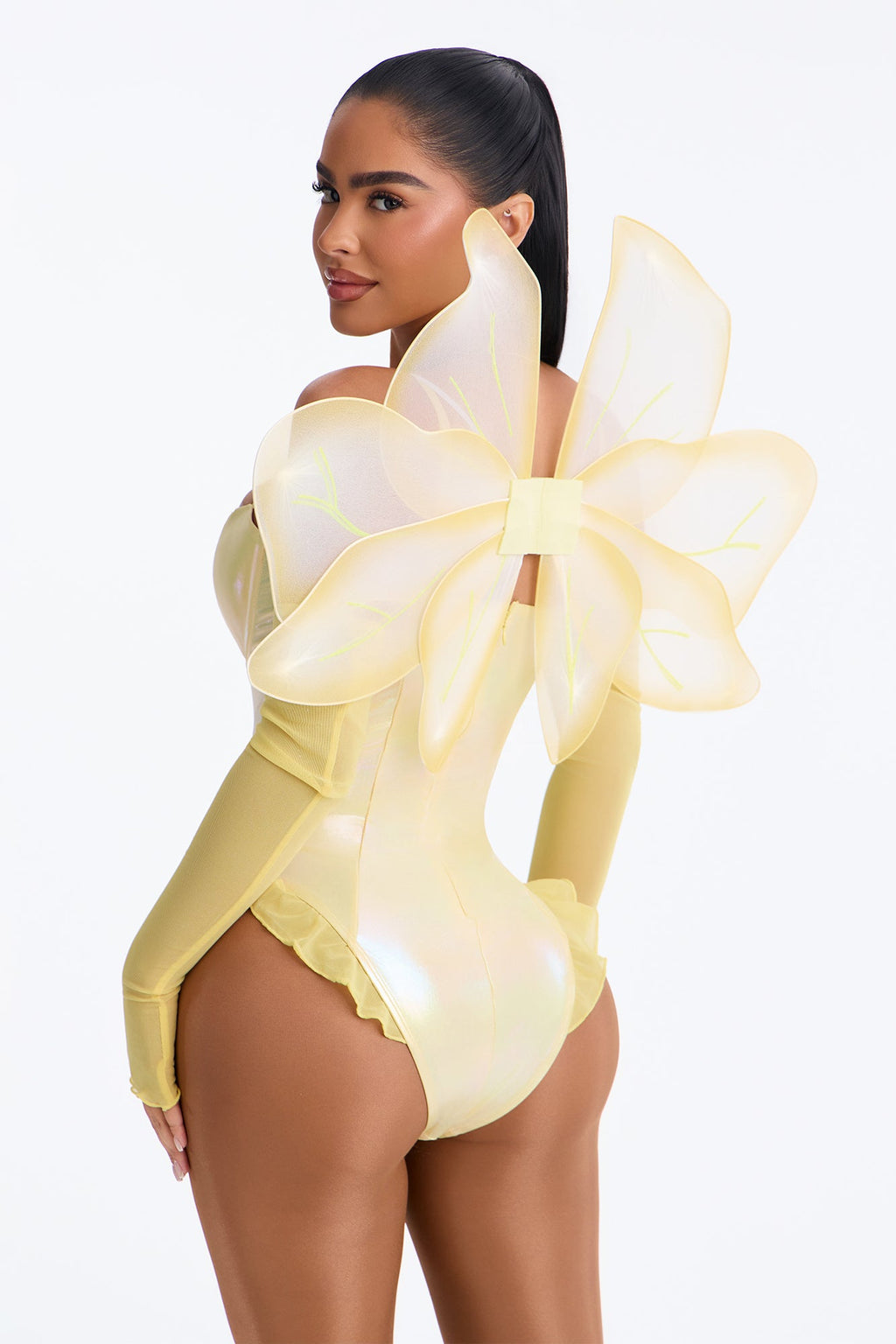 Blooming Beauty 4 Piece Costume Set - Yellow