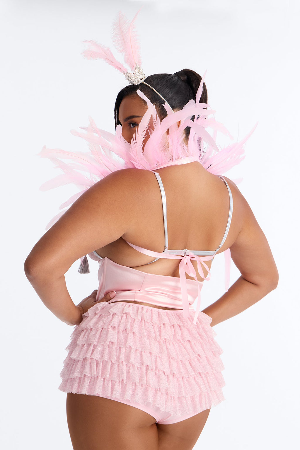 High Roller Honey 5 Piece Costume Set - Pink