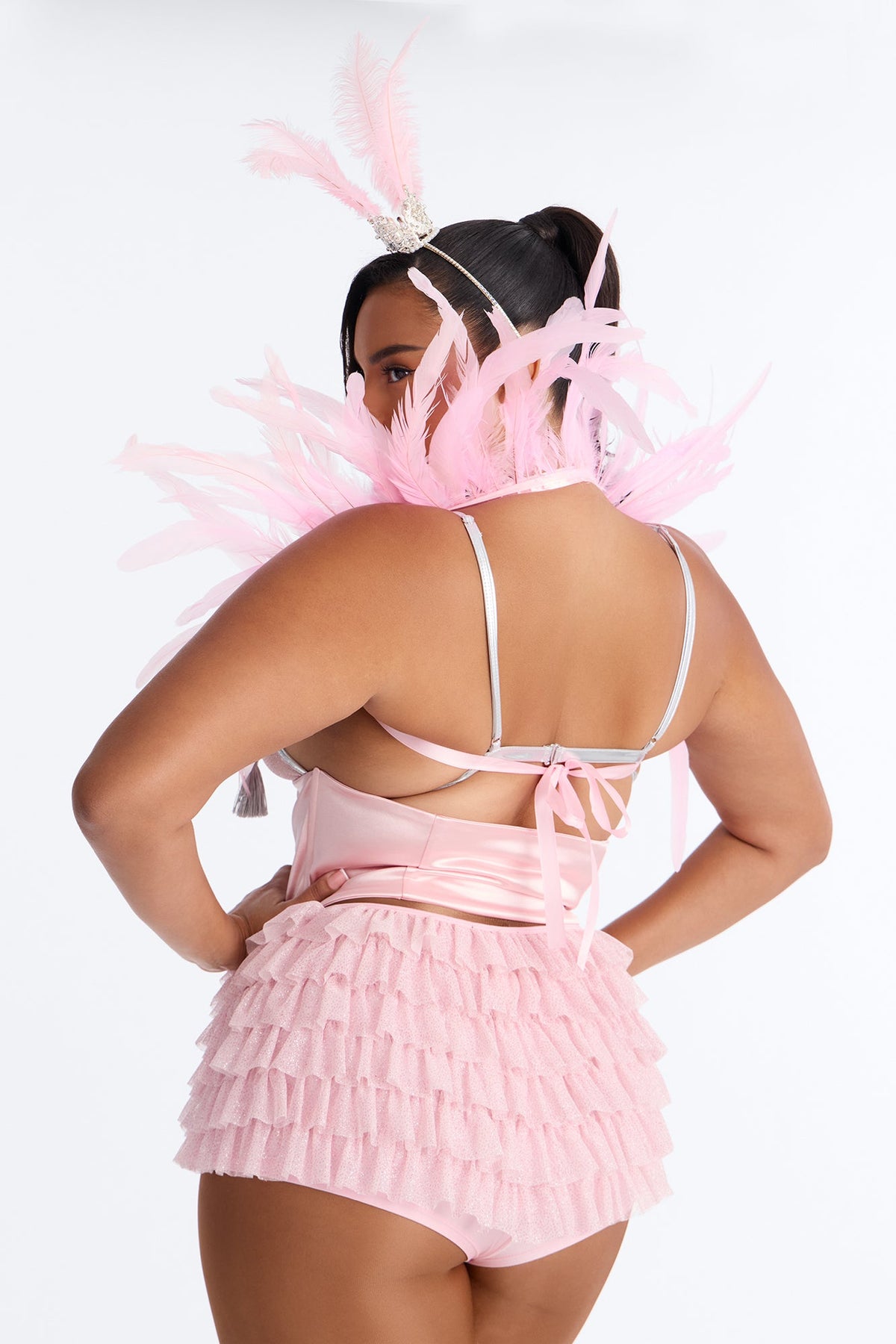 High Roller Honey 5 Piece Costume Set - Pink