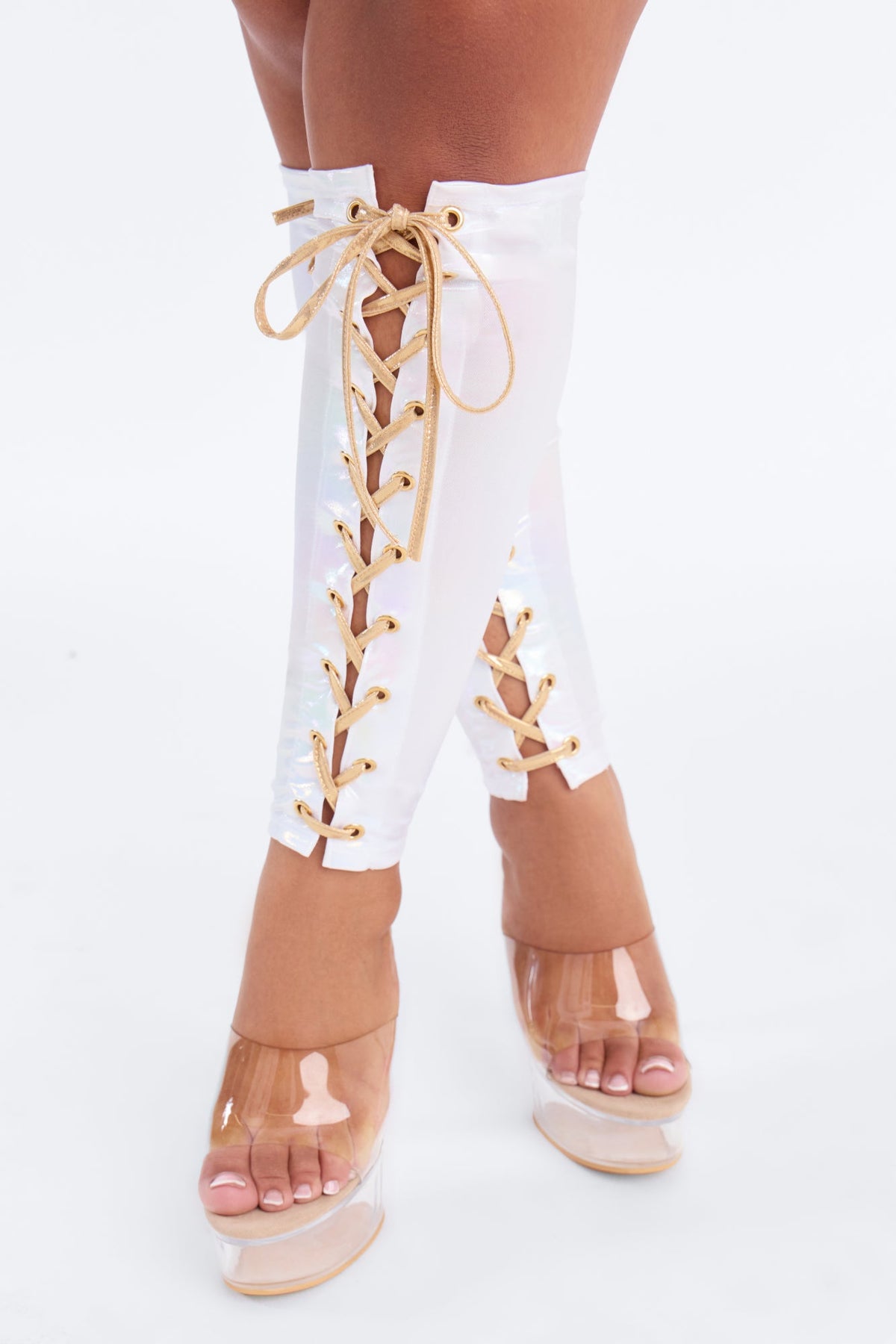 I'm Golden 5 Piece Costume Set - Silver/Combo