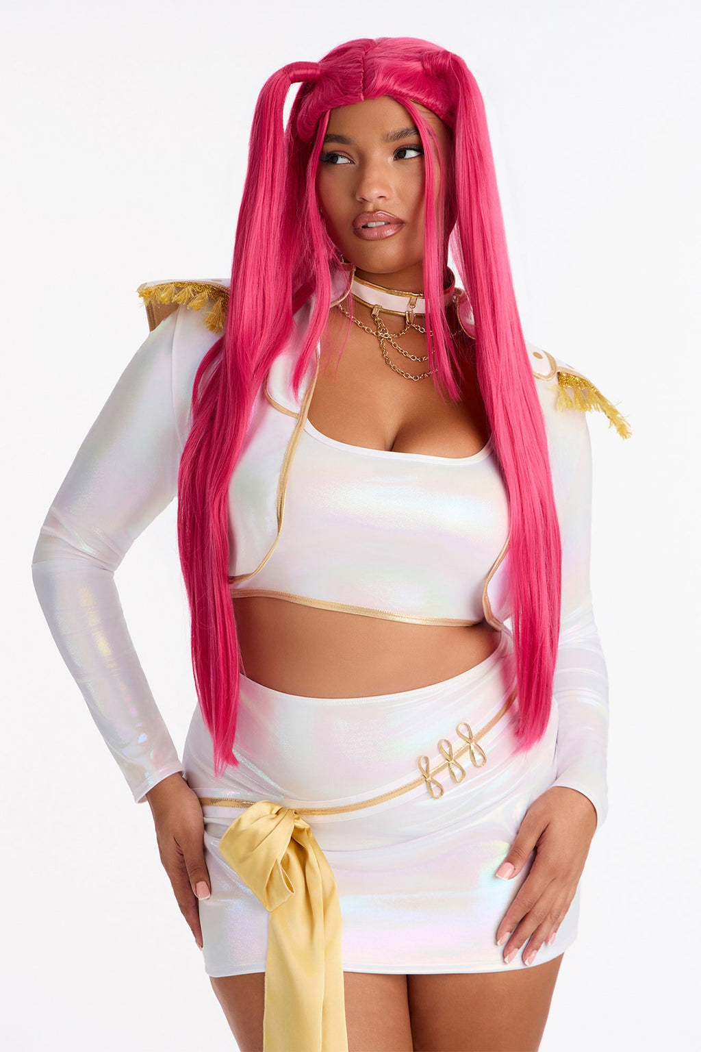 Rumi Has It 5 Piece Costume Set - Silver/Combo