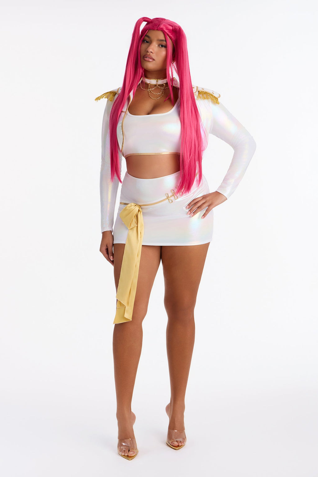 Rumi Has It 5 Piece Costume Set - Silver/Combo