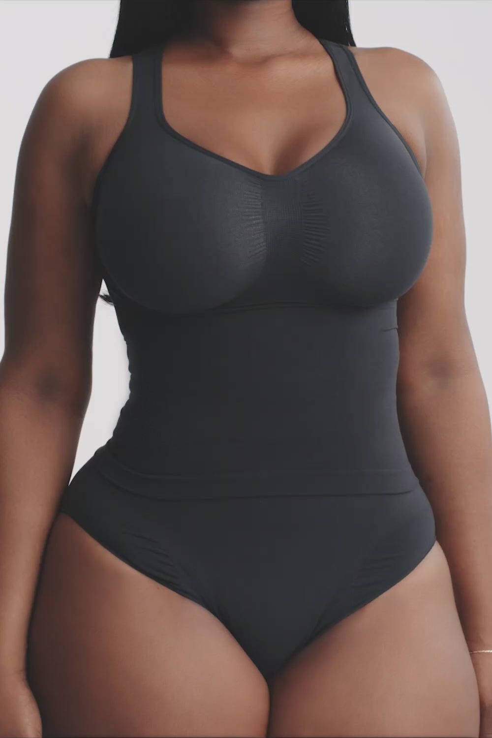 Nova Sculpt Seamless Strong Compression Shaping Tank - Black