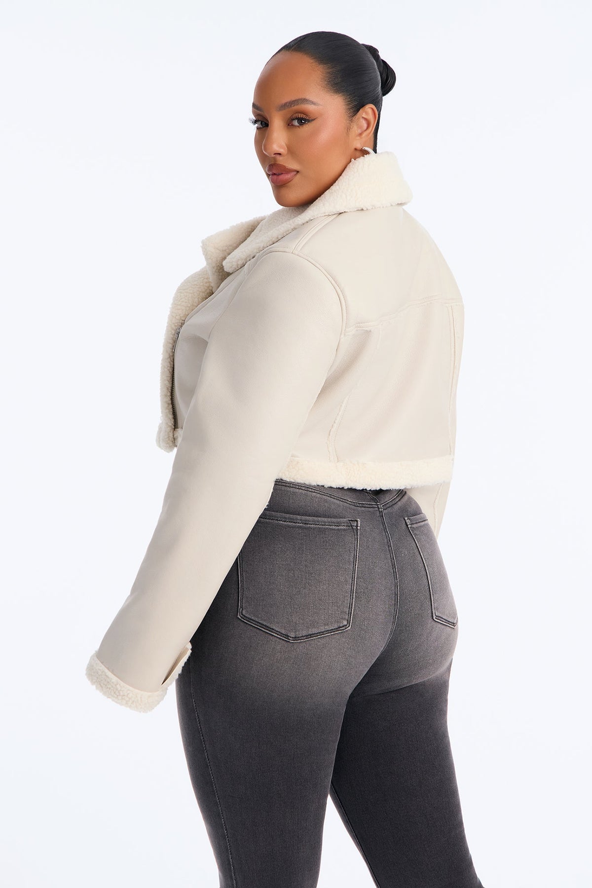Crossing Ways Moto Jacket - Stone
