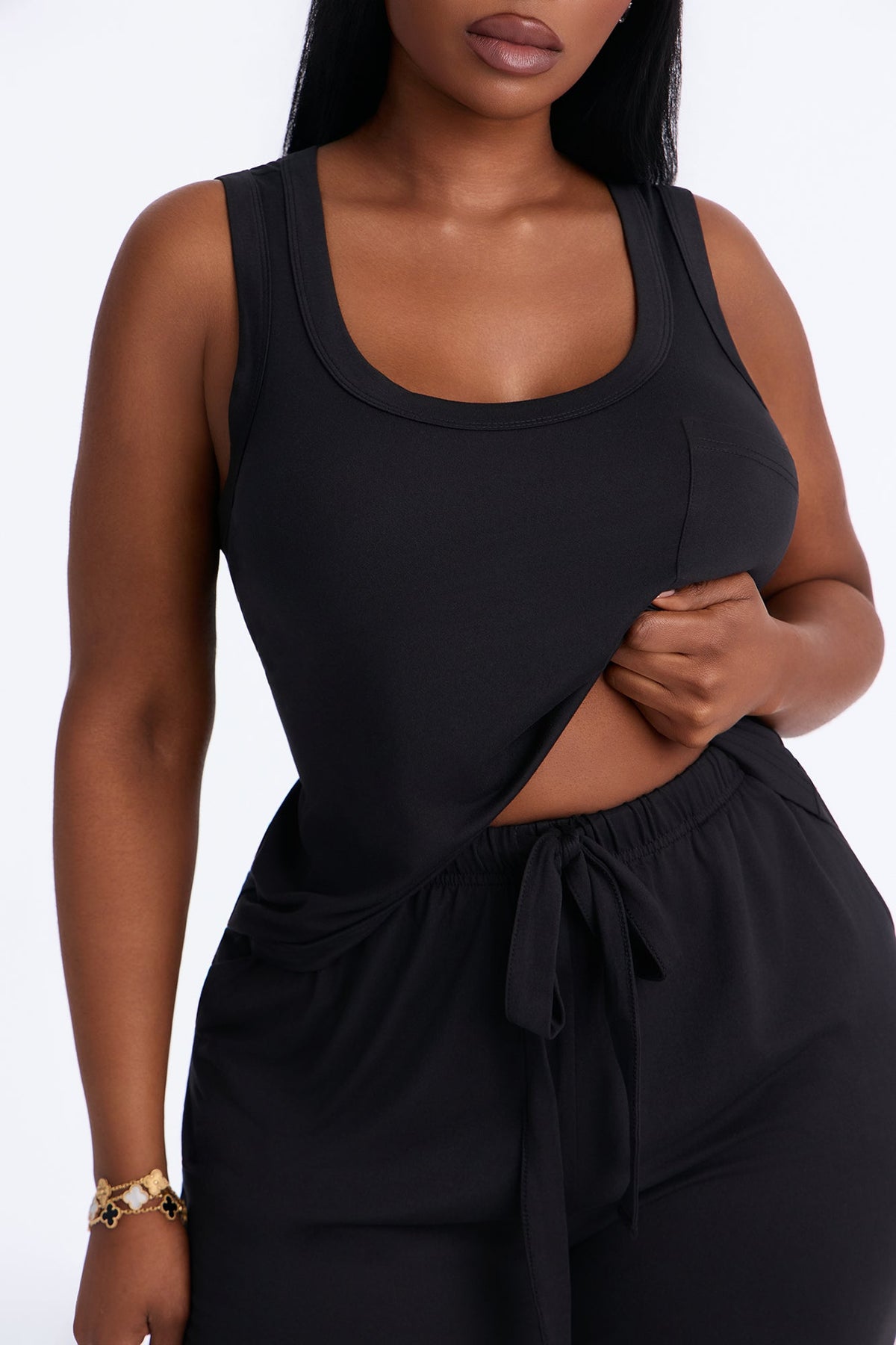 Darling Dreams PJ Jogger Pant Set - Black
