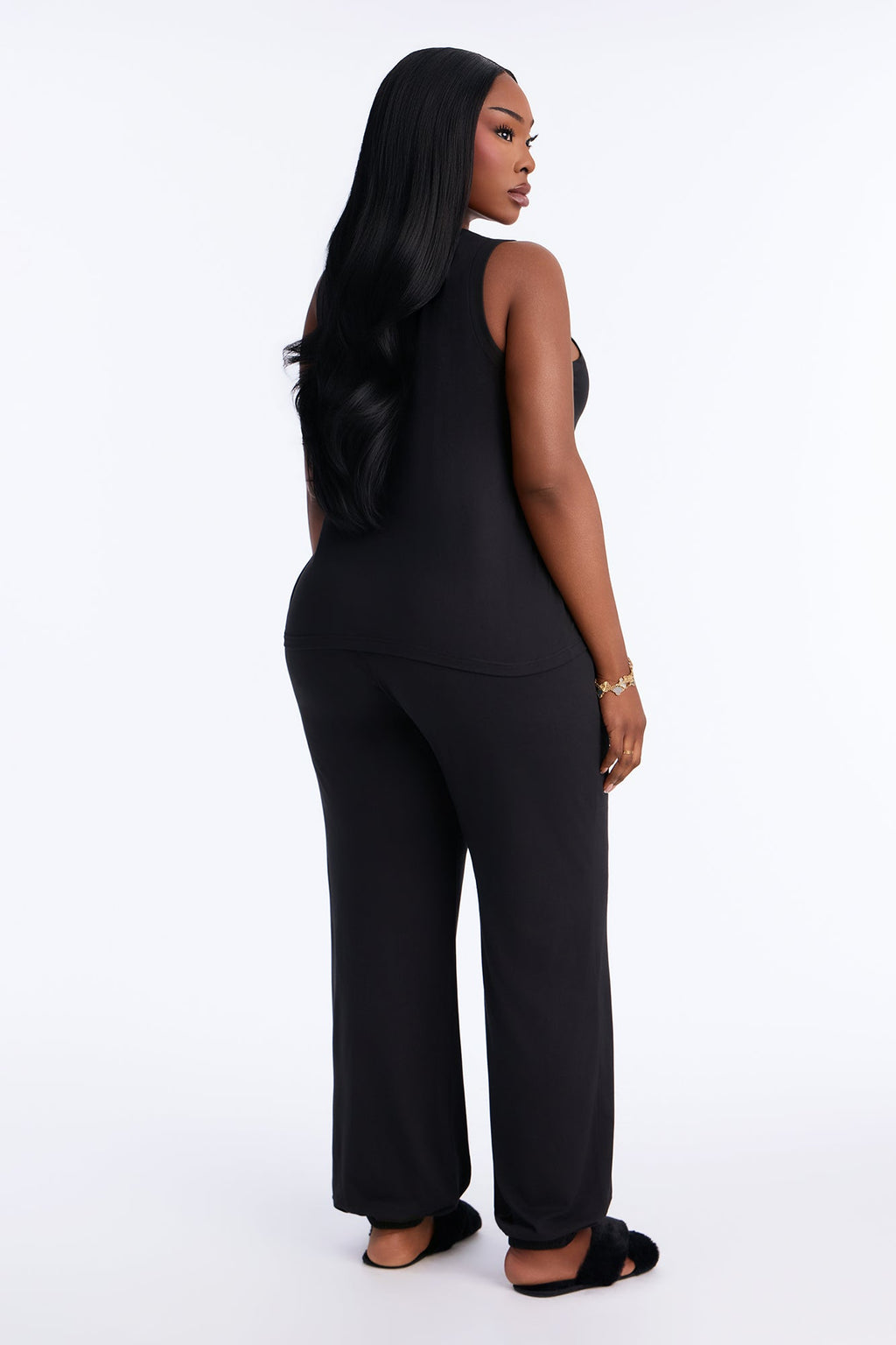 Darling Dreams PJ Jogger Pant Set - Black