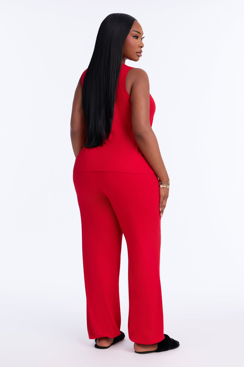 Darling Dreams PJ Jogger Pant Set - Red