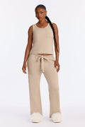 Darling Dreams PJ Jogger Pant Set - Tan