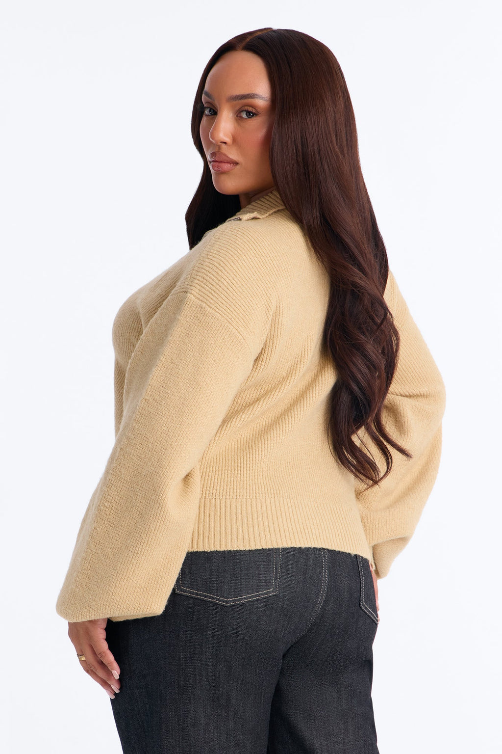 Tell Me About It Sweater - Khaki