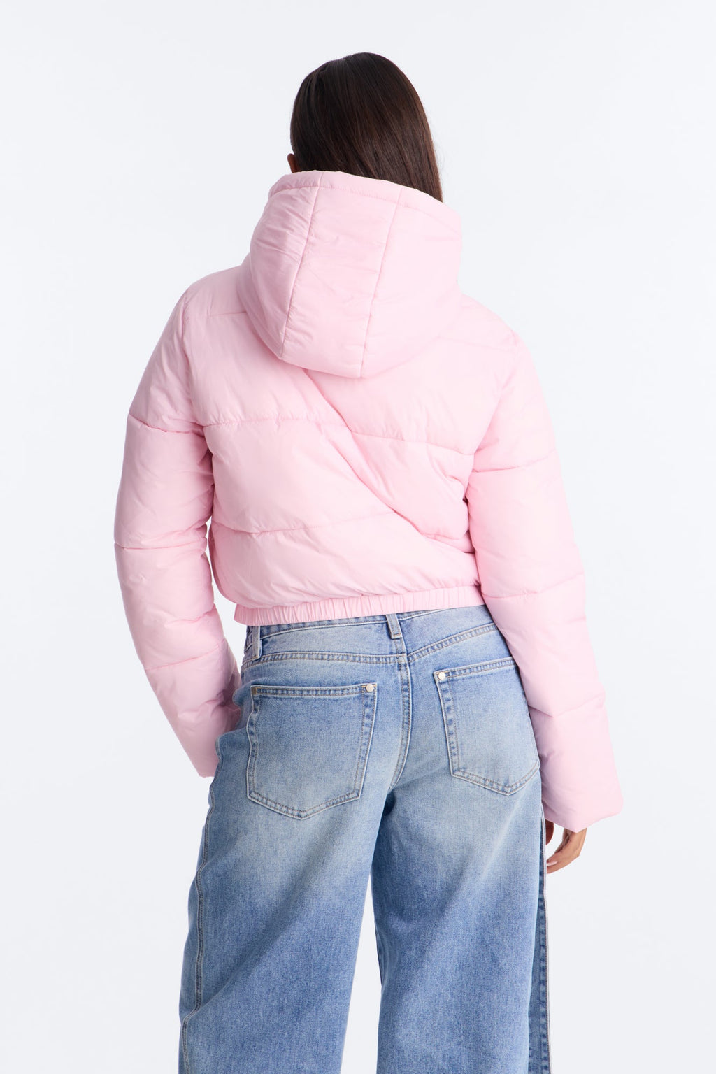 Up And About Puffer Coat - Light Pink