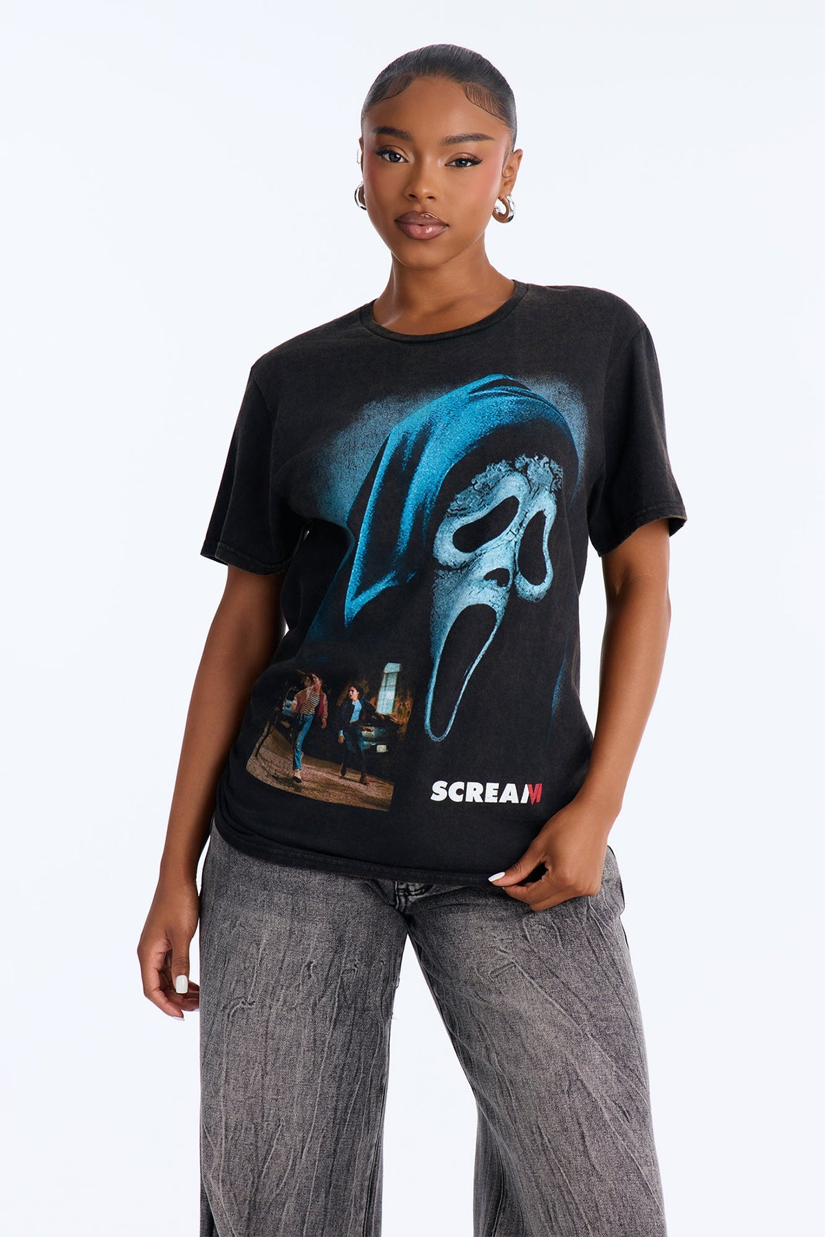 Scream Ghostface Classic Tee - Black