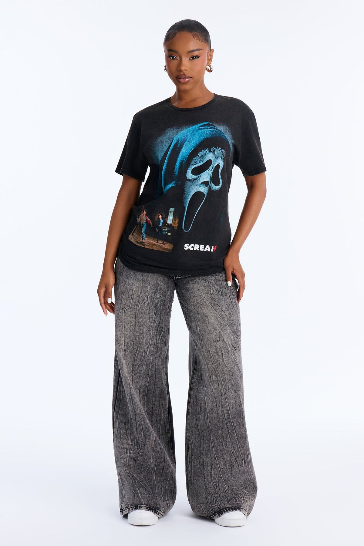 Scream Ghostface Classic Tee - Black