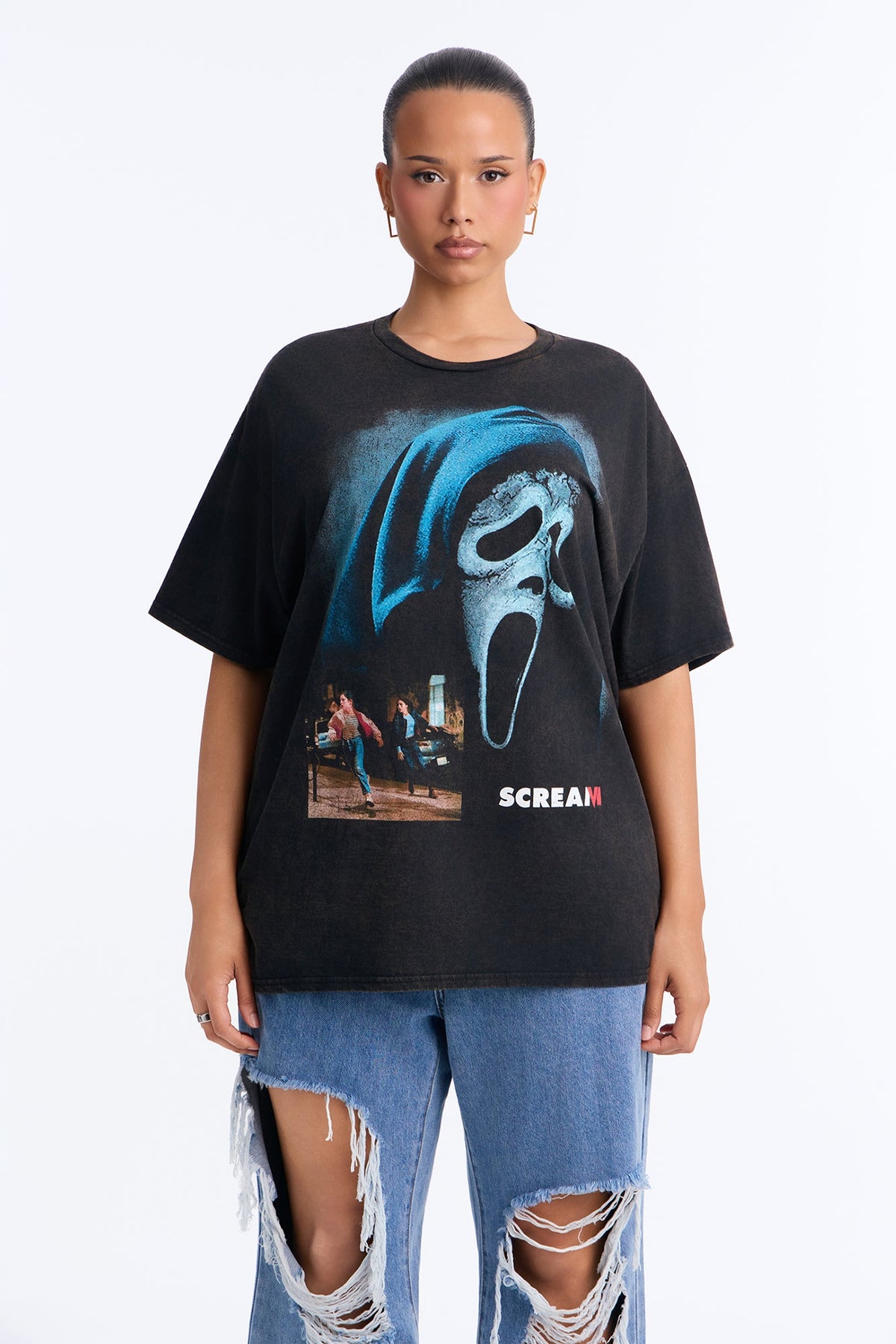 Scream Ghostface Classic Tee - Black