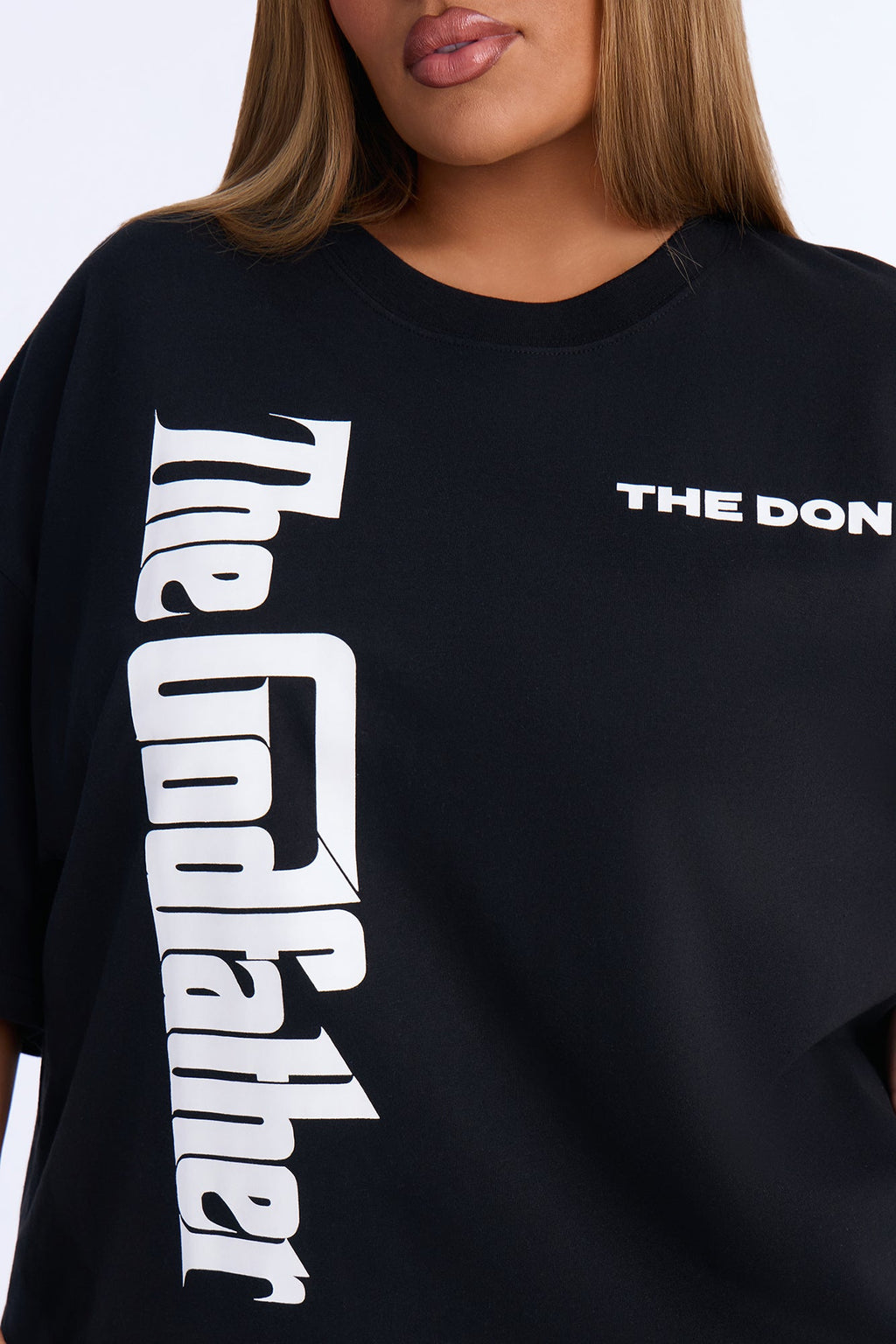 The Godfather The Don Oversized Tee - Black