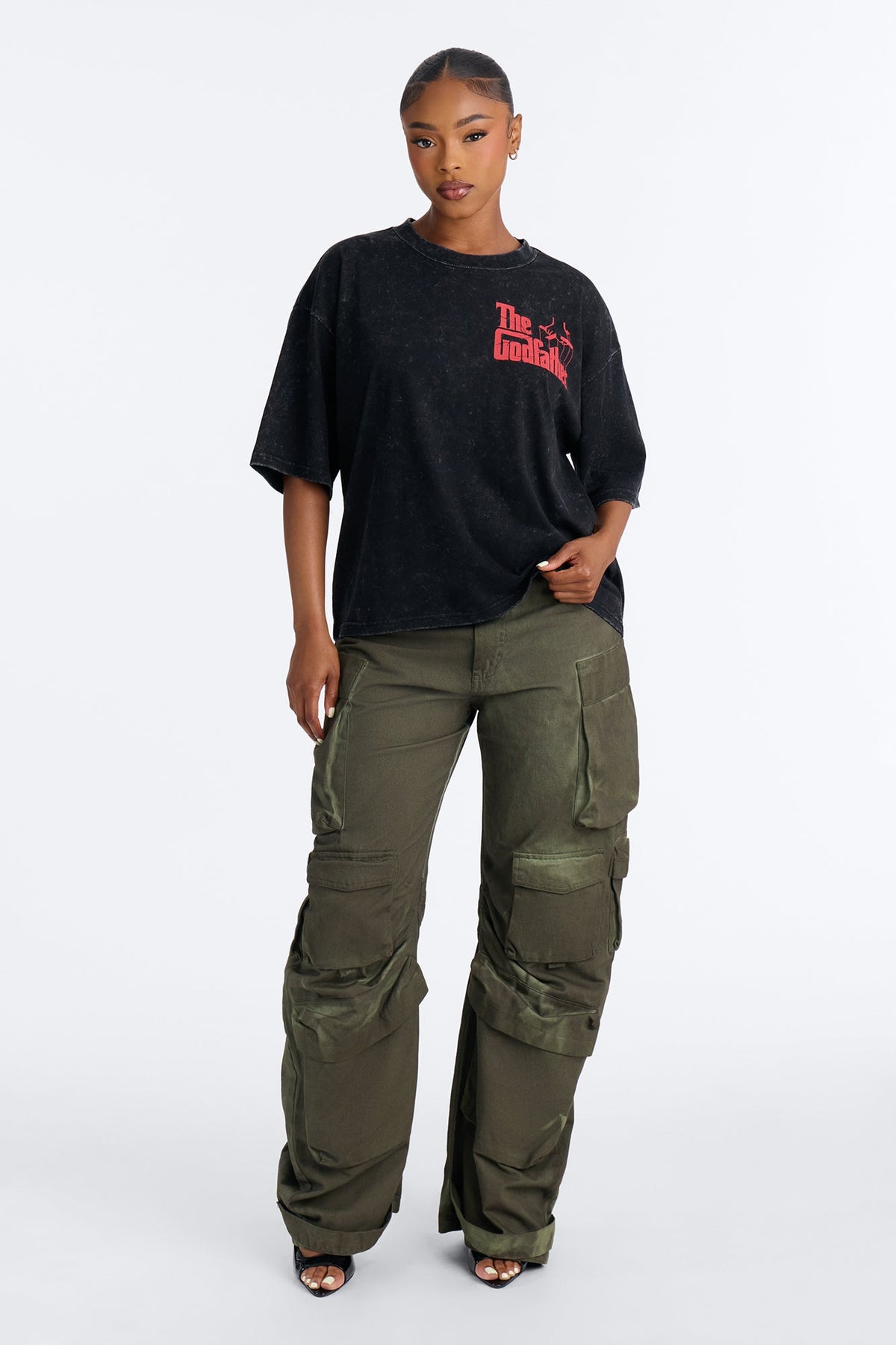 The Godfather Loyal Icon Washed Tee - Black