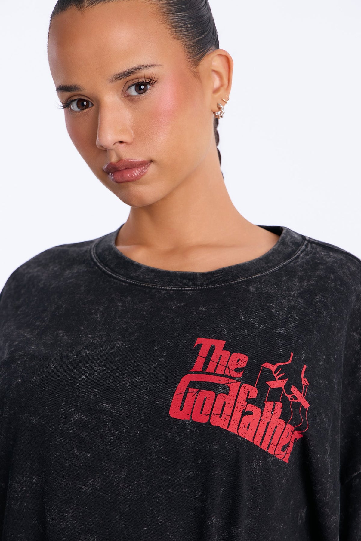 The Godfather Loyal Icon Washed Tee - Black