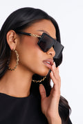 It's Too Late Sunglasses - Black