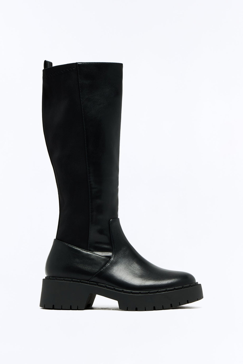 Adora Knee High Boots - Black