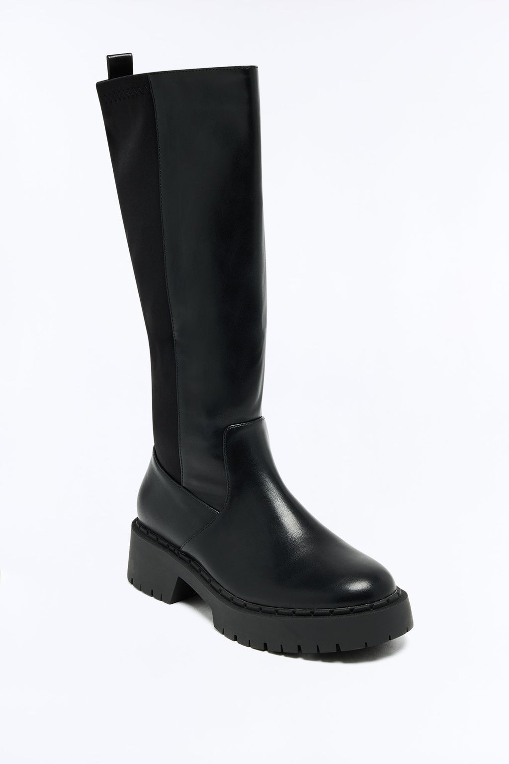 Adora Knee High Boots - Black