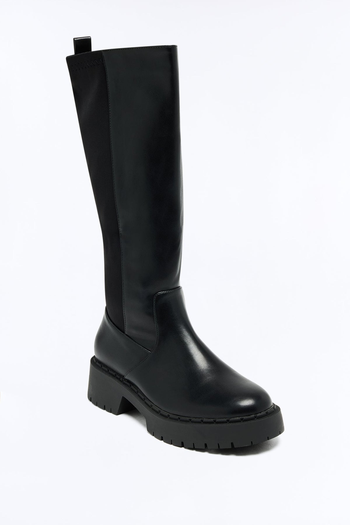 Adora Knee High Boots - Black