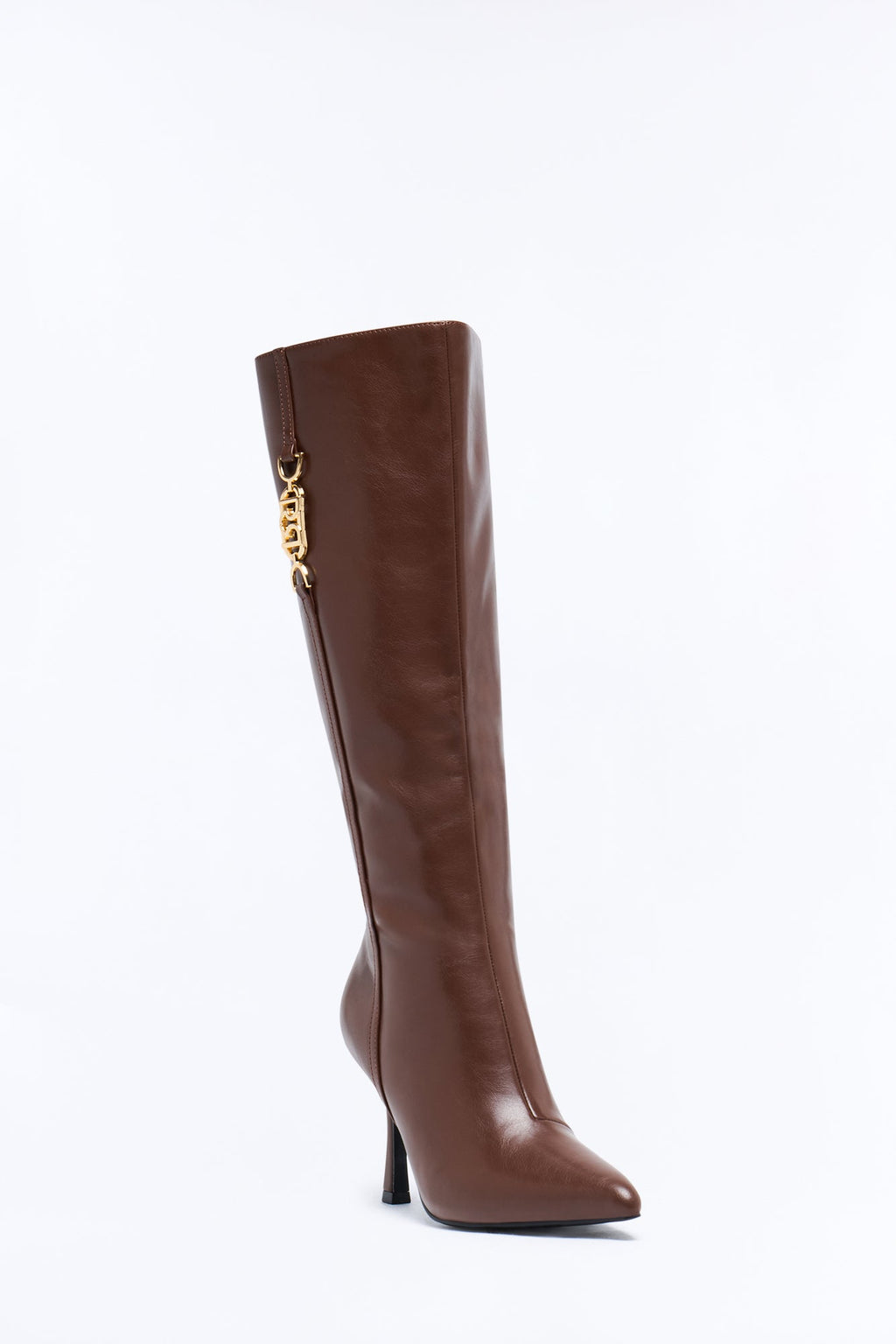 Link Hardware Knee High Boots - Brown