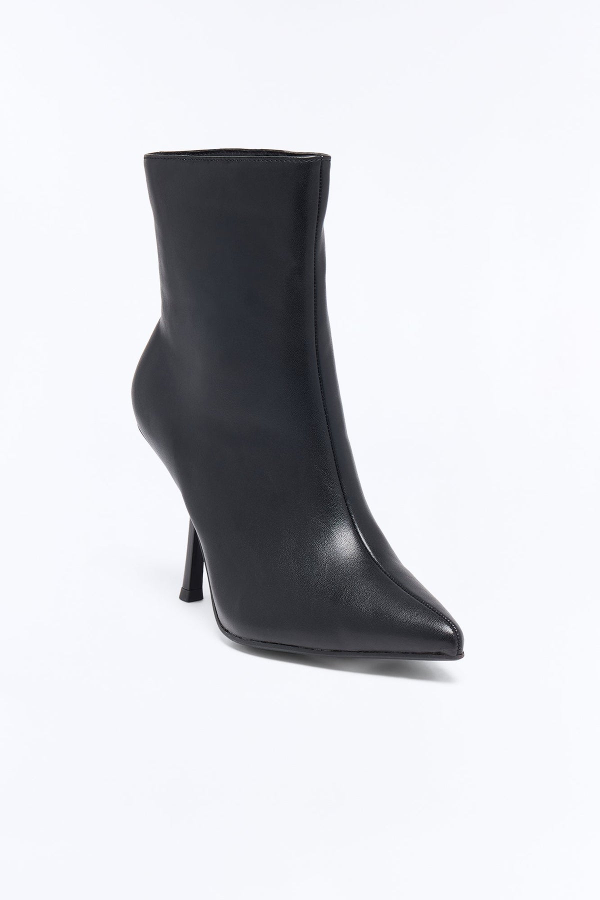 Catching Feelings Heeled Booties - Black