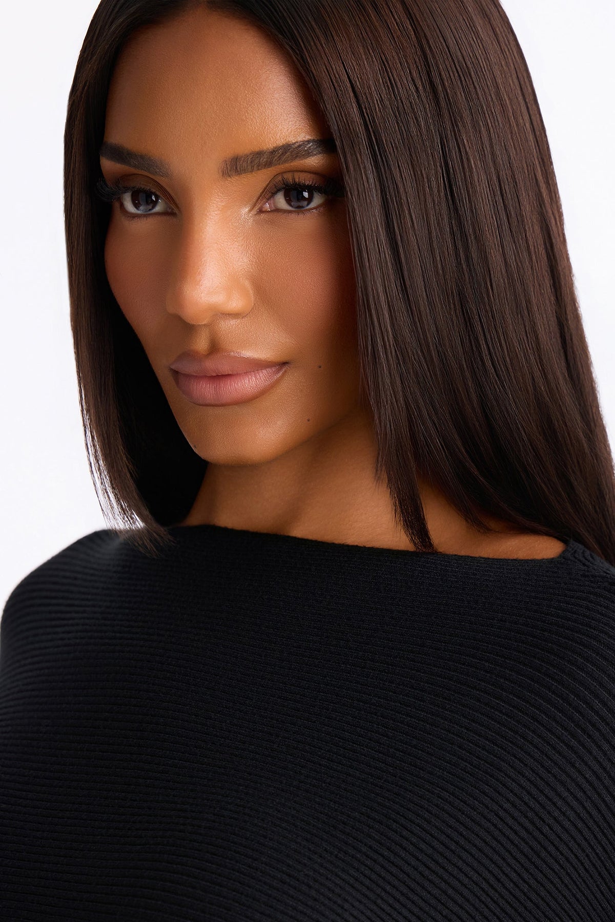 Moment For Us Long Sleeve Pullover Sweater - Black