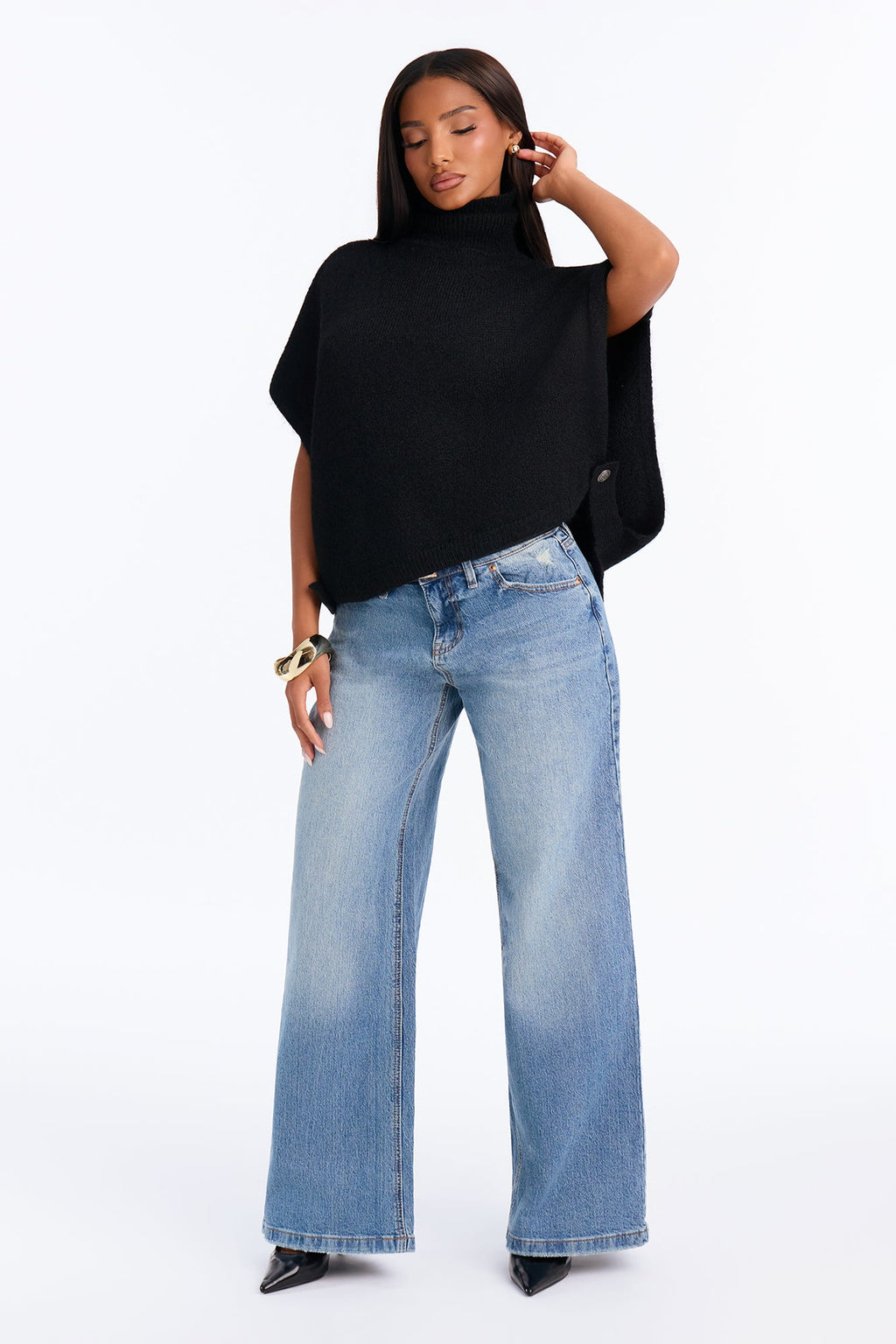 Spiced Treats Pullover Sweater - Black
