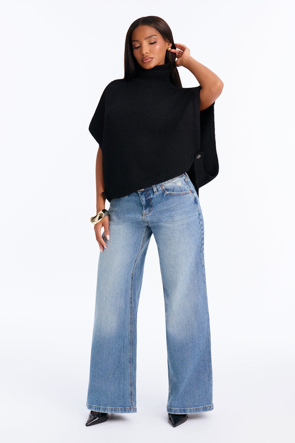 Spiced Treats Pullover Sweater - Black