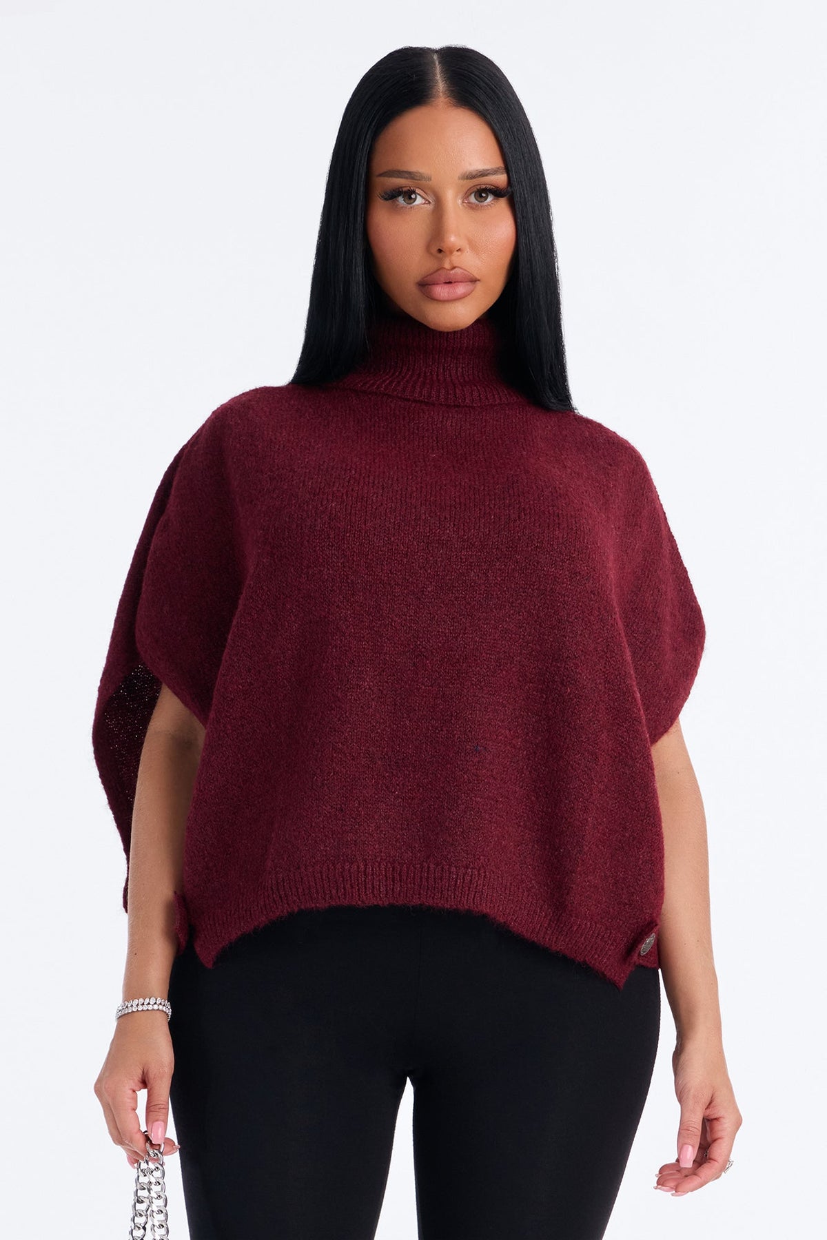 Spiced Treats Pullover Sweater - Burgundy