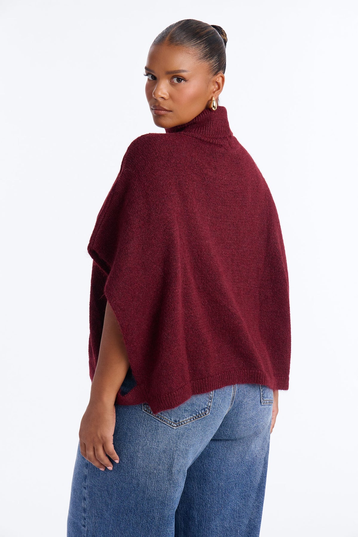 Spiced Treats Pullover Sweater - Burgundy