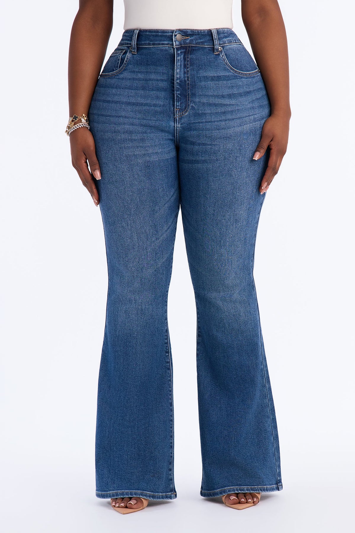 Remi Sculpt High Rise Flare Jeans - Dark Wash