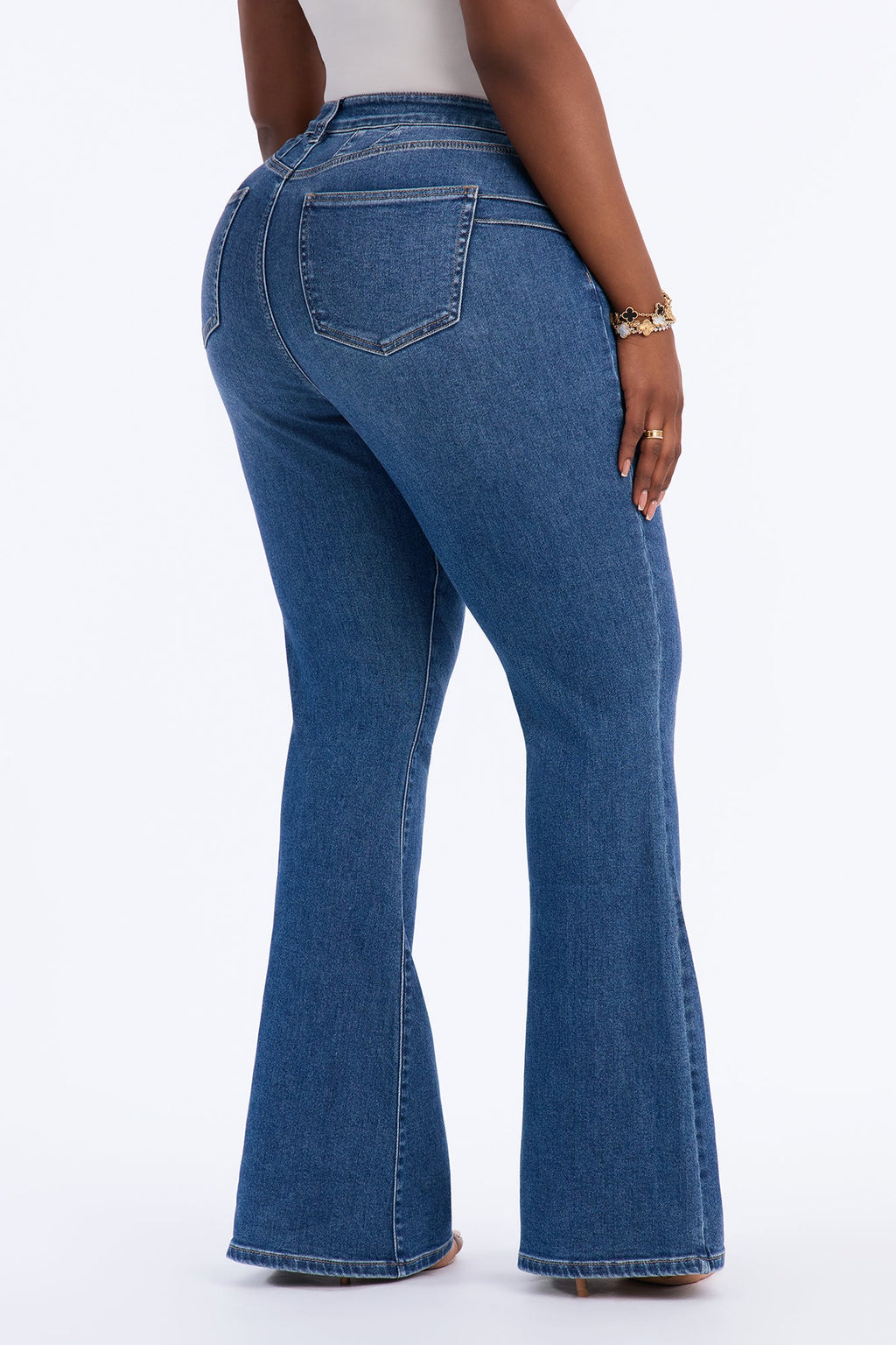 Remi Sculpt High Rise Flare Jeans - Dark Wash