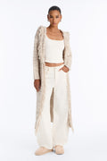 Clean Palette Maxi Cardigan - Taupe