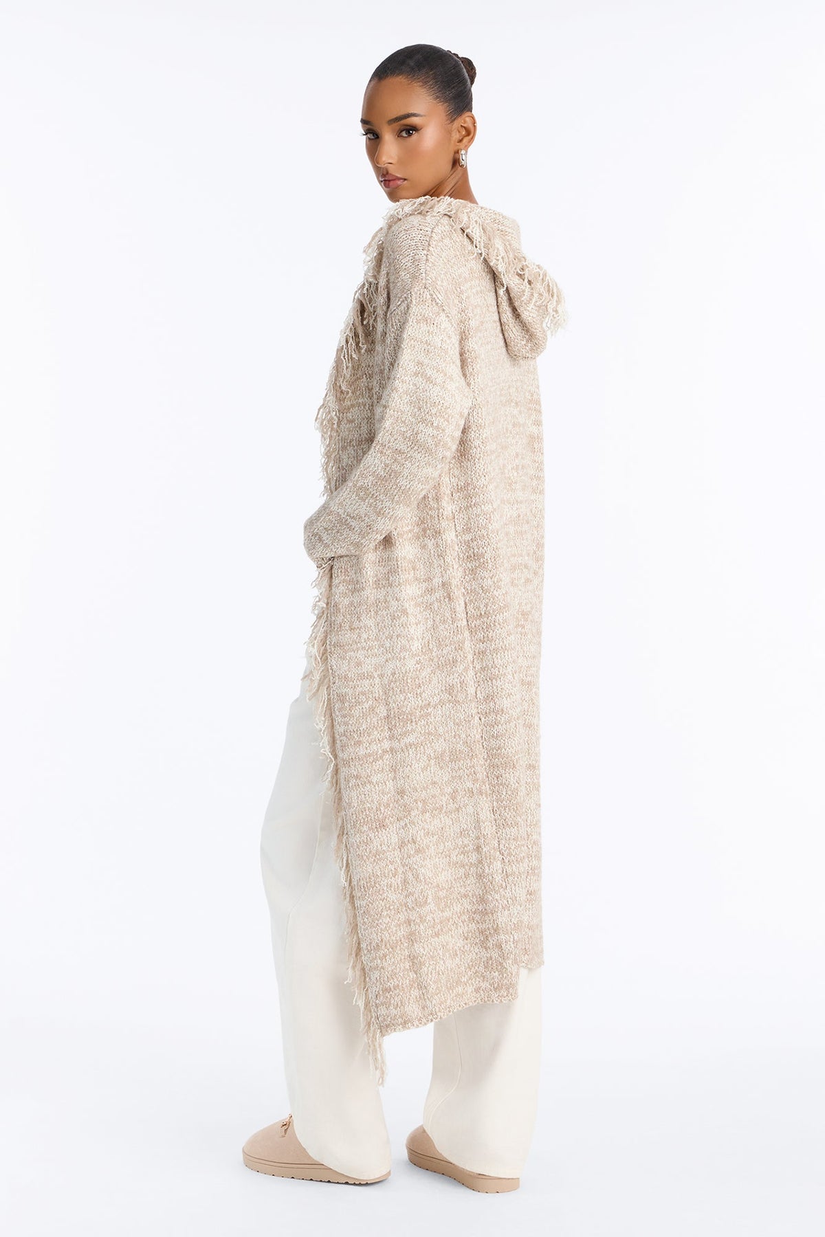 Clean Palette Maxi Cardigan - Taupe