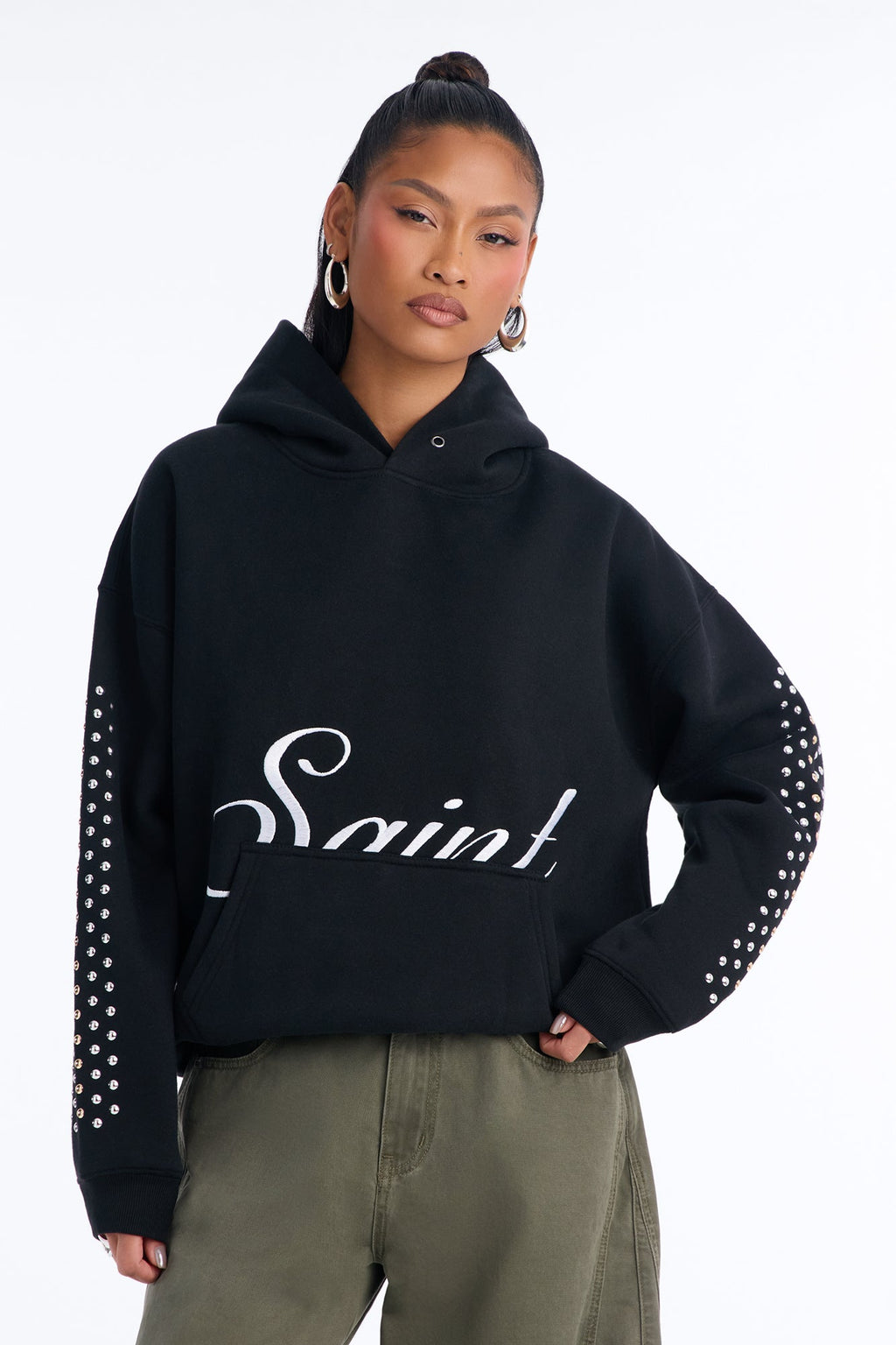 Fallen Saint Hoodie - Black