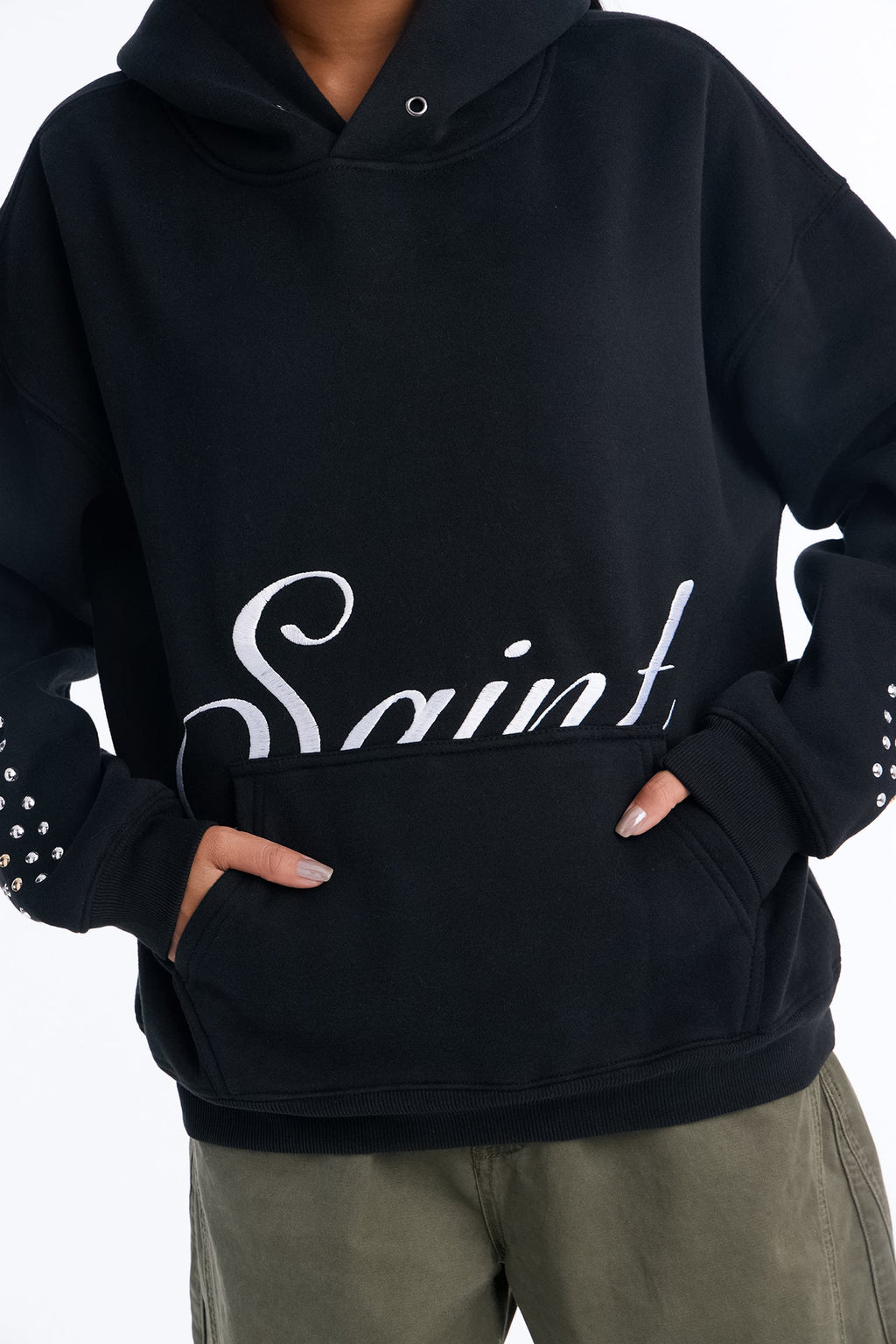 Fallen Saint Hoodie - Black