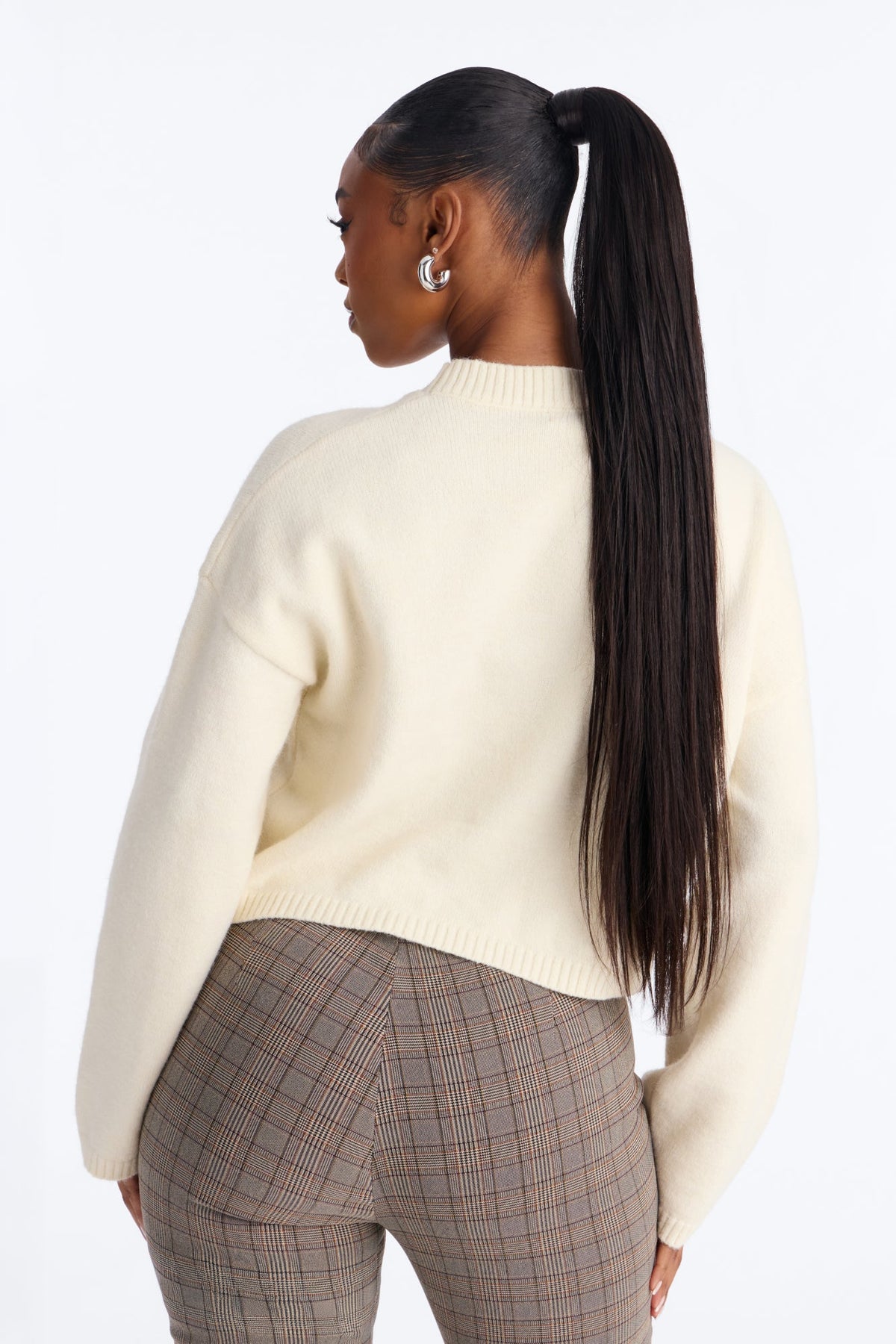 Martini Obsession Pullover Sweater - Cream