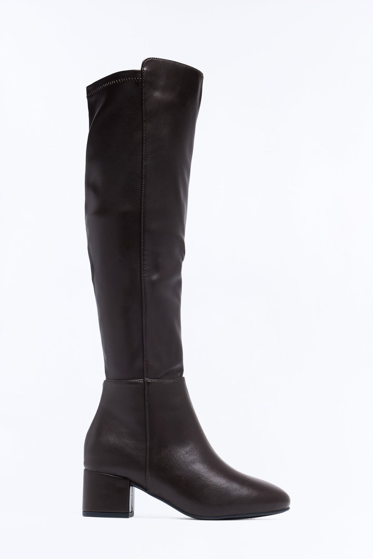 Hit Different Heeled Boots - Brown