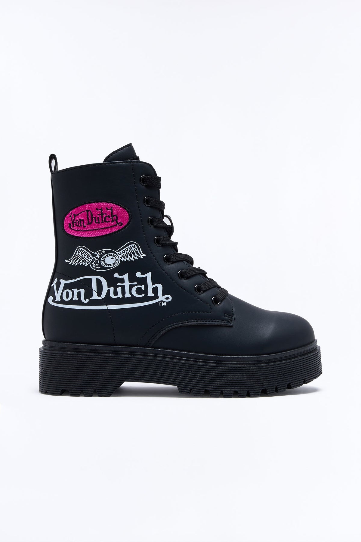 Von Dutch Brigade Boots - Black