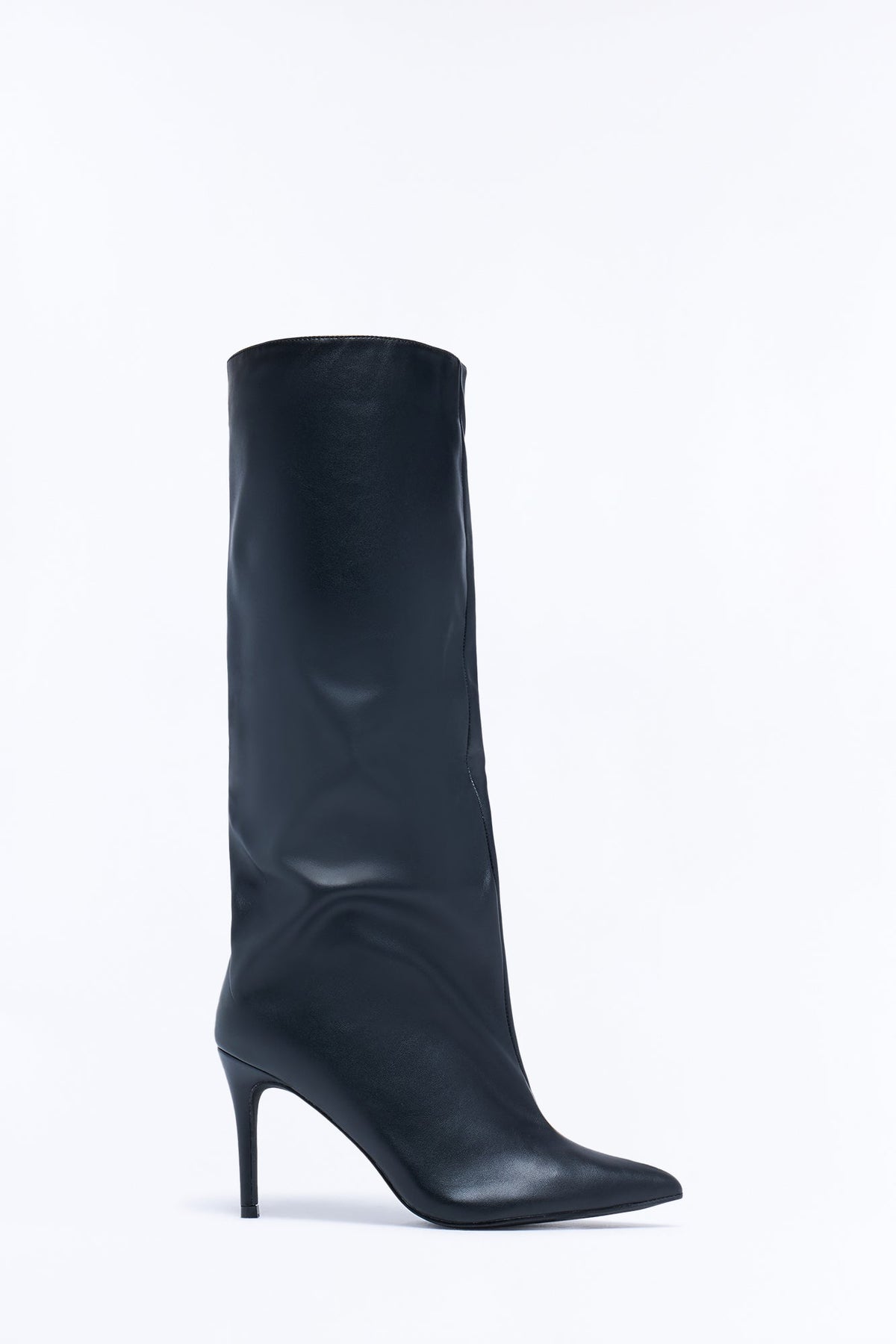 Keep It Real Heeled Boots - Black