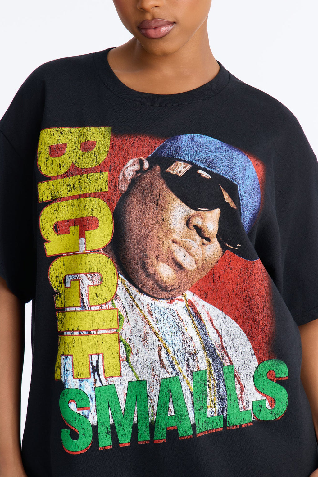 Biggie Smalls Big Poppa Tee - Black