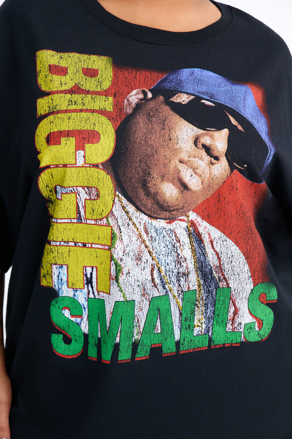 Biggie Smalls Big Poppa Tee - Black