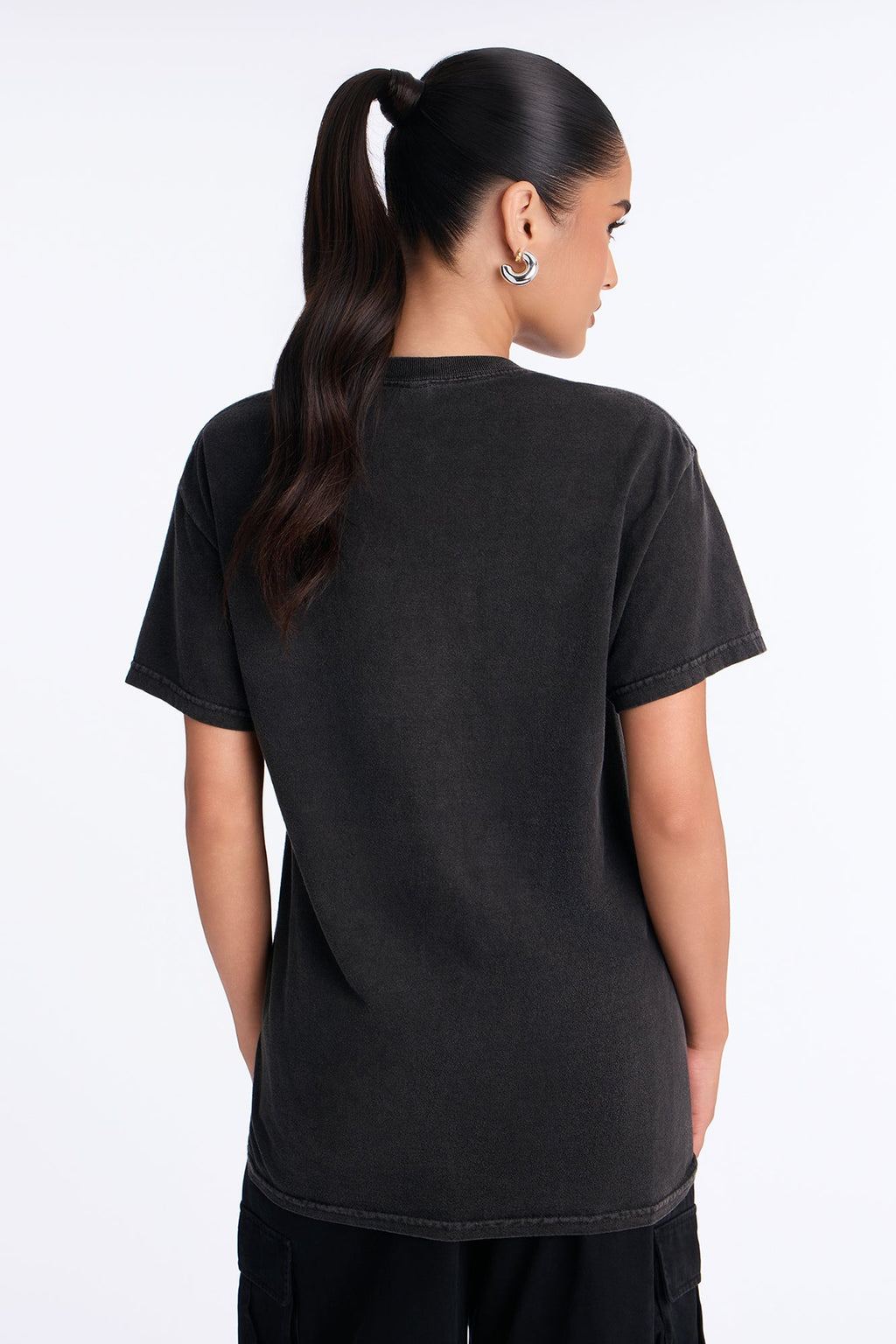 Biggie Smalls Fractured Washed Tee - Black