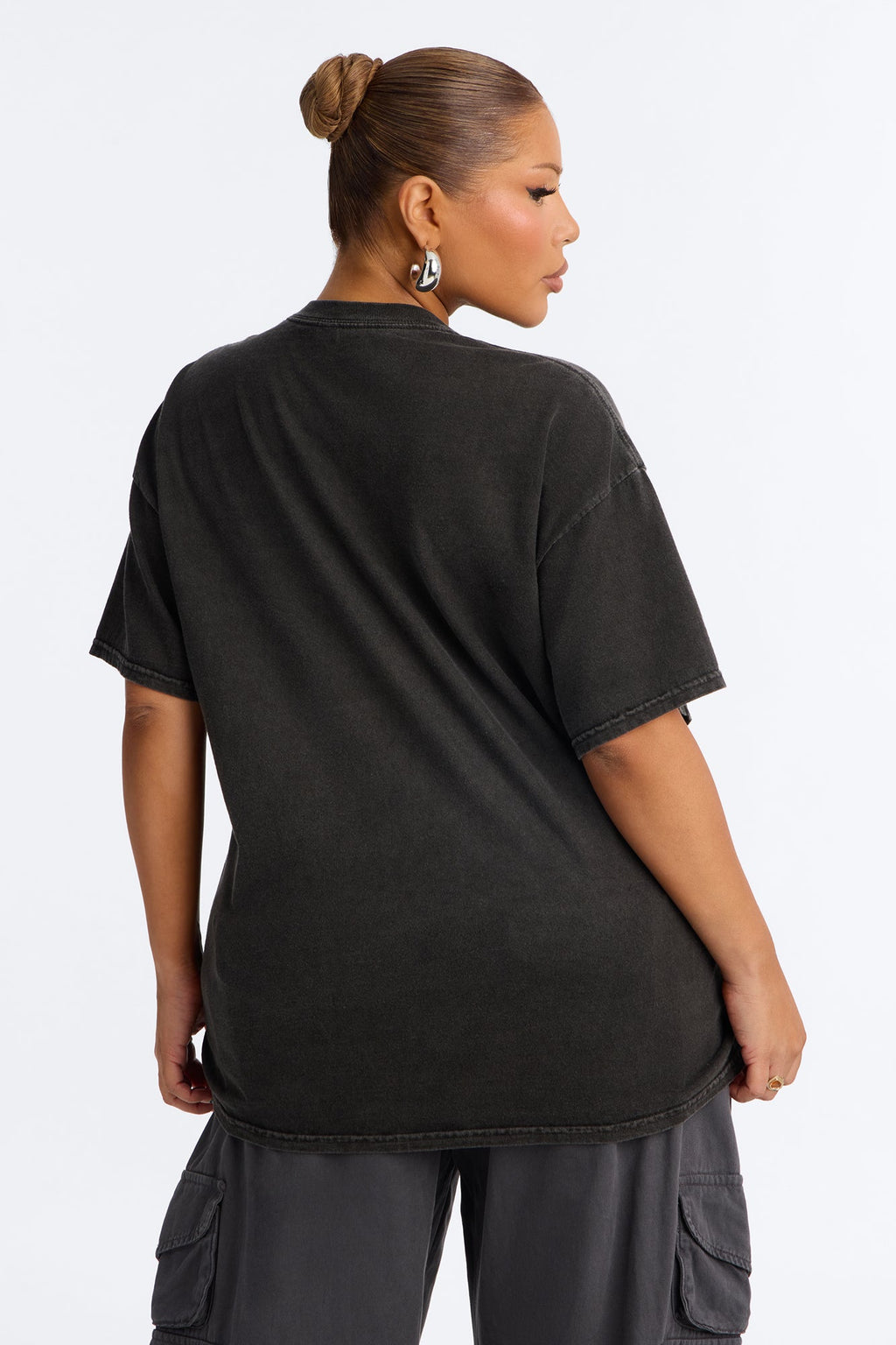 Biggie Smalls Fractured Washed Tee - Black