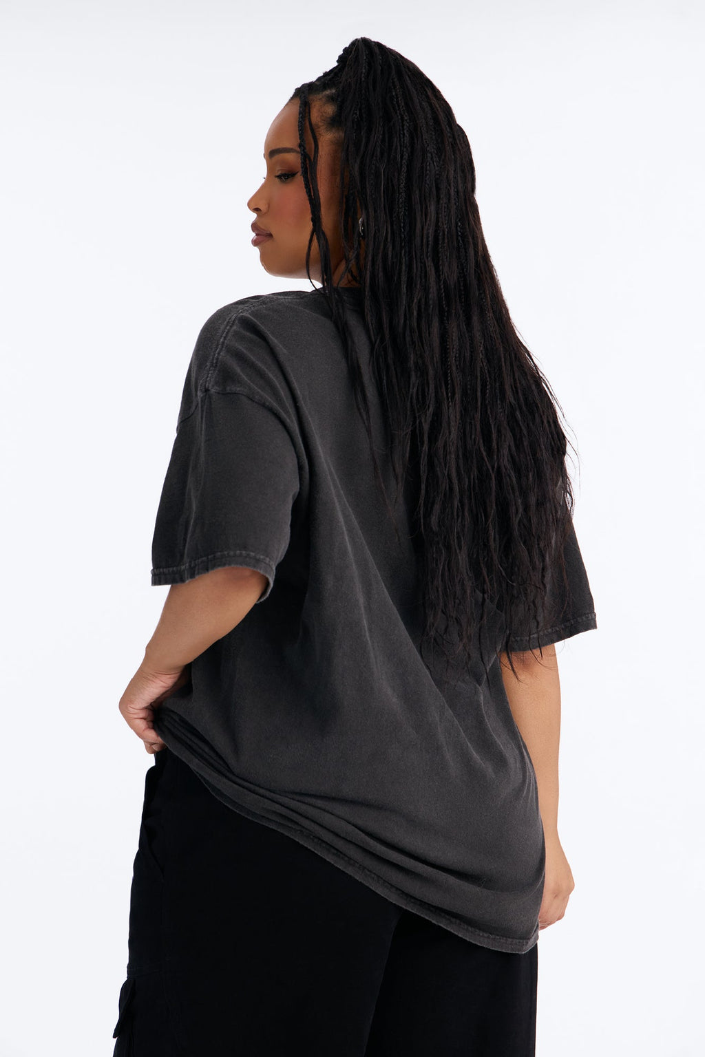 Biggie Smalls Classic Icon Washed Tee - Black